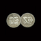 YES/NO Letter Coin – High-Quality Copper Metal