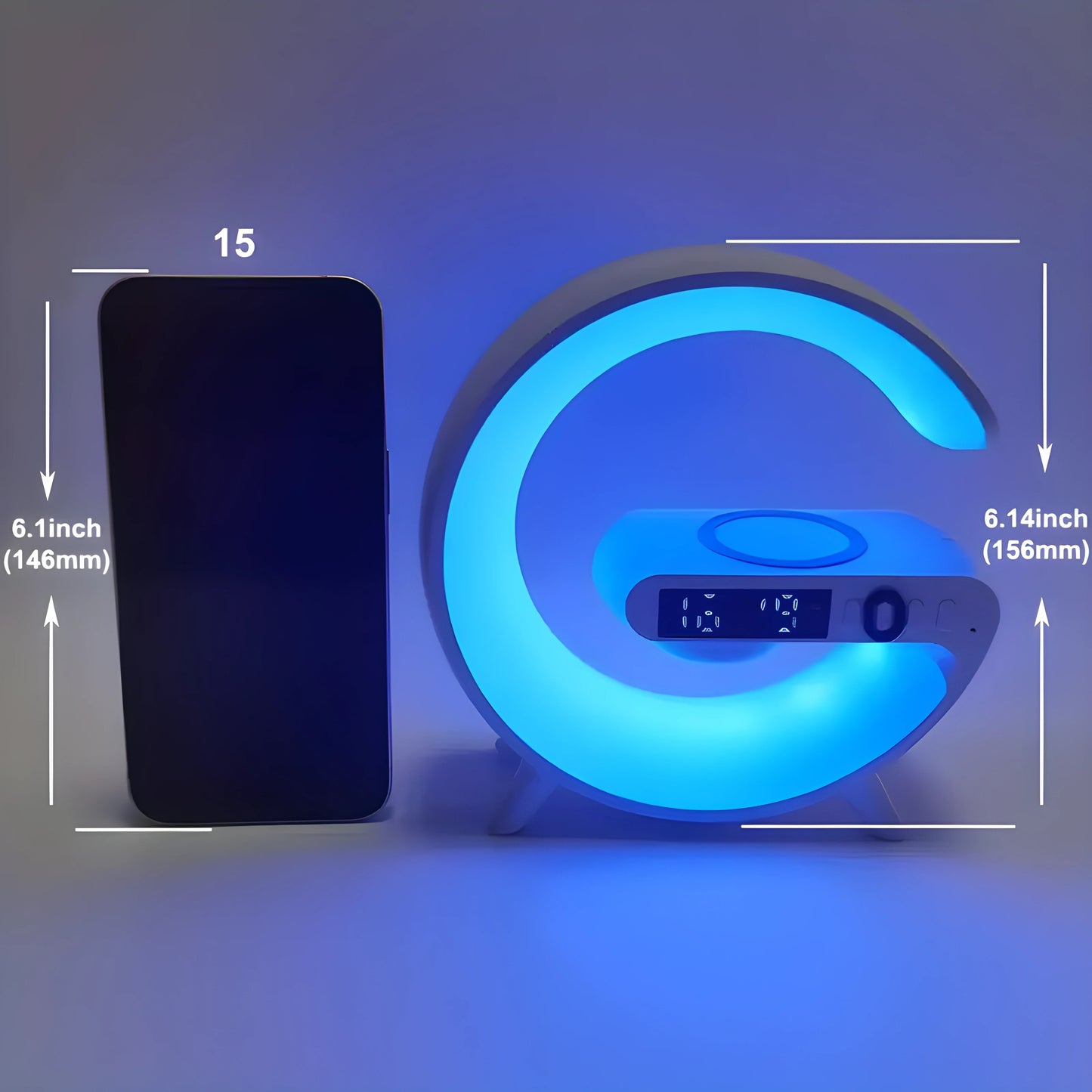 Wireless Speaker with Phone Charger