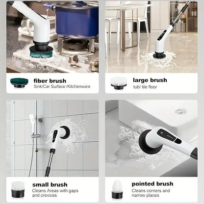 9-in-1 Electric Cleaning Brush